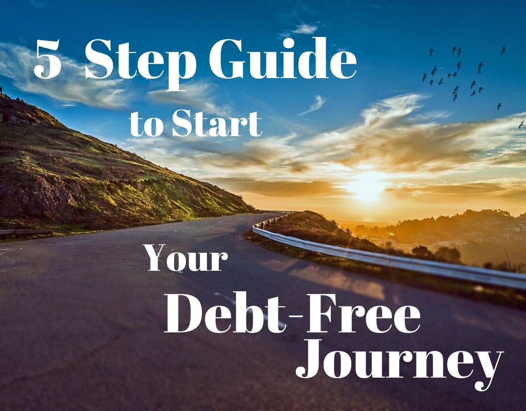 Debt-free Journey down a road