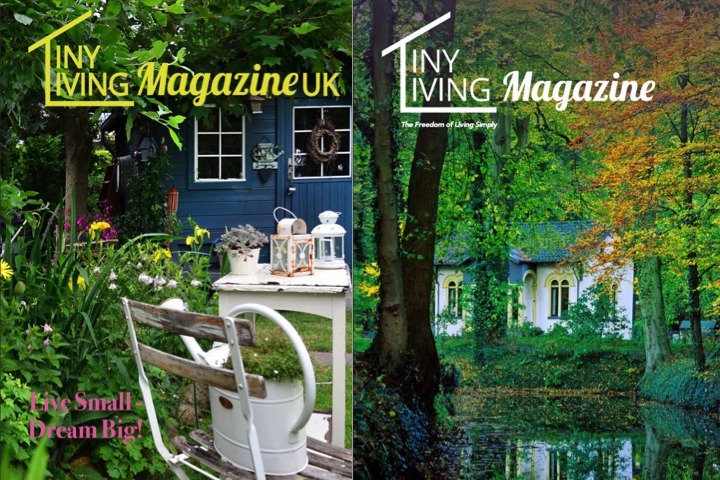 Tiny Living UK Magazine covers
