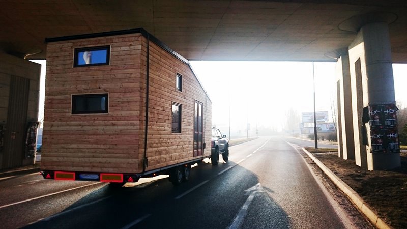Tiny House on the road