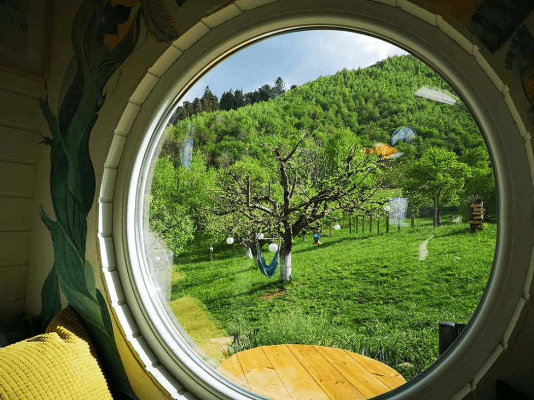 Beautiful circular window 
