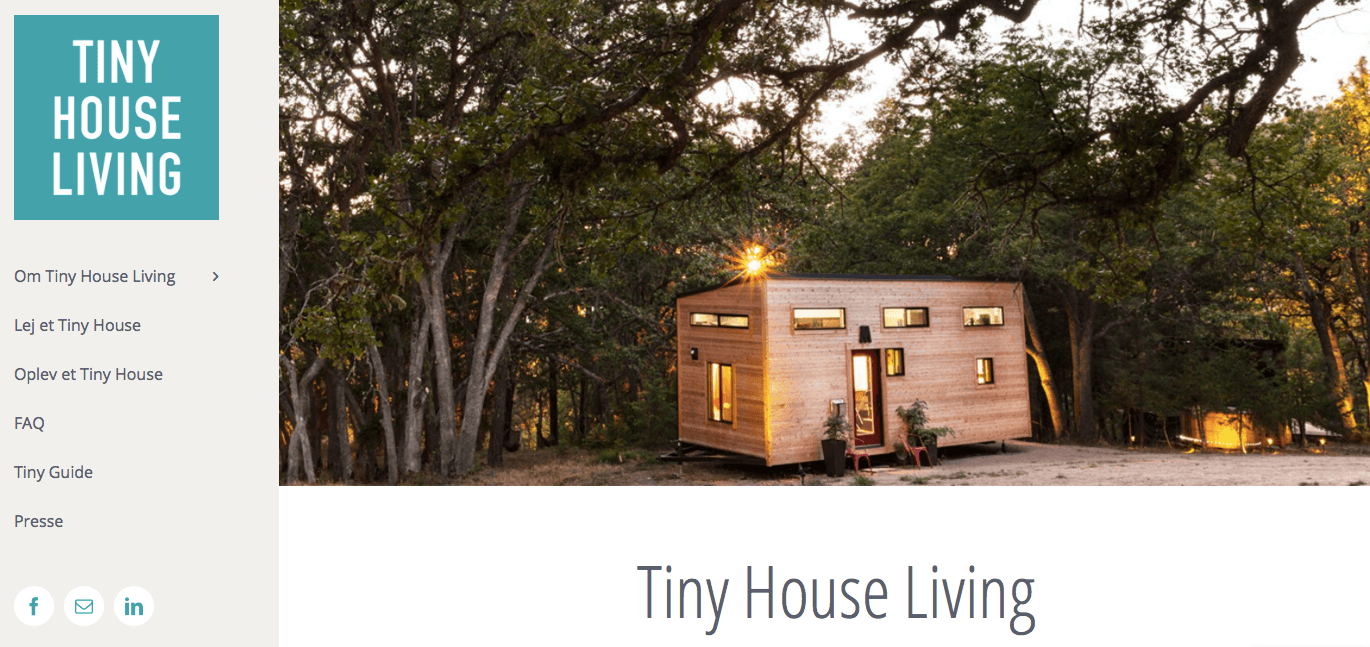 Building company for tiny houses in Denmark